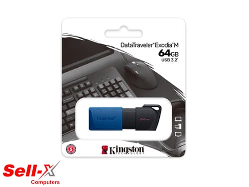 Kingston DataTraveler Exodia M USB3.2 64GB USB Flash Drive