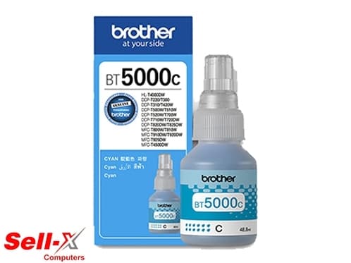 BROTHER BT5000C INK BOTTLE CYAN