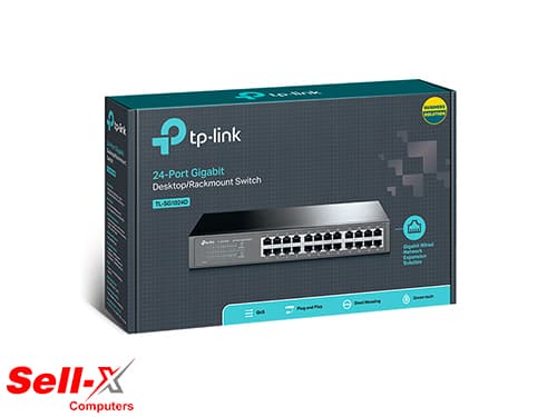 TP-LINK TL-SG1024D 24-Port Gigabit Desktop/Rackmount Switch