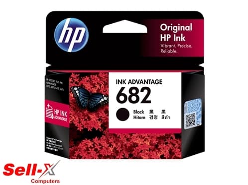HP 682 Black Original Ink Advantage Cartridge