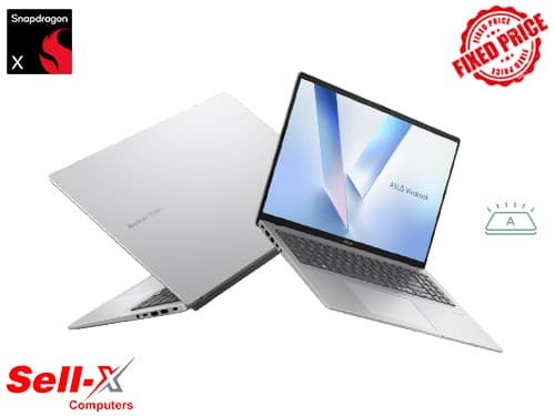 ASUS Vivobook 16 X1607QA Snapdragon X 16GB RAM 512GB SSD 16-inch WUXGA Laptop