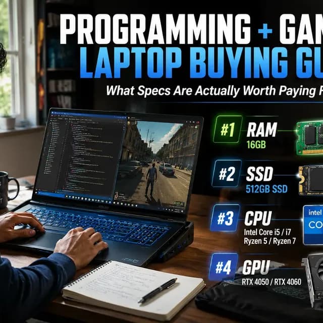 Programming + Gaming Laptop Buying Guide Sri Lanka: What Specs Are Actually Worth Paying For?
