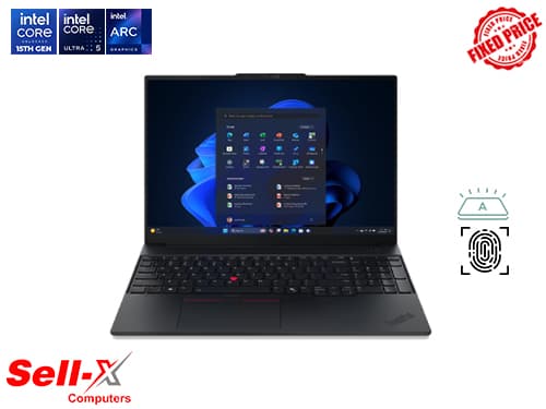 Lenovo ThinkPad E16 Gen 3 Ultra 5 225H 16GB RAM 512GB SSD DOS Laptop