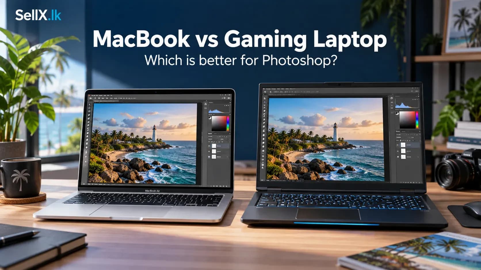 MacBook vs Gaming Laptop for Photoshop: What’s Better?