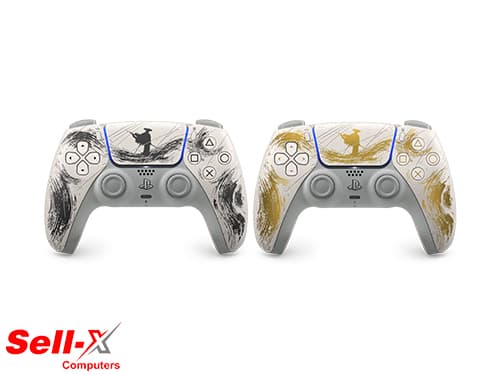 DualSense Wireless Controller – Ghost of Yotei™ Black / Gold Limited Edition