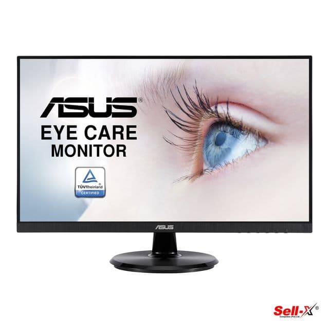 ASUS VA24DQ Eye Care Monitor 23.8 Inch Full HD IPS 75Hz Adaptive-Sync FreeSync