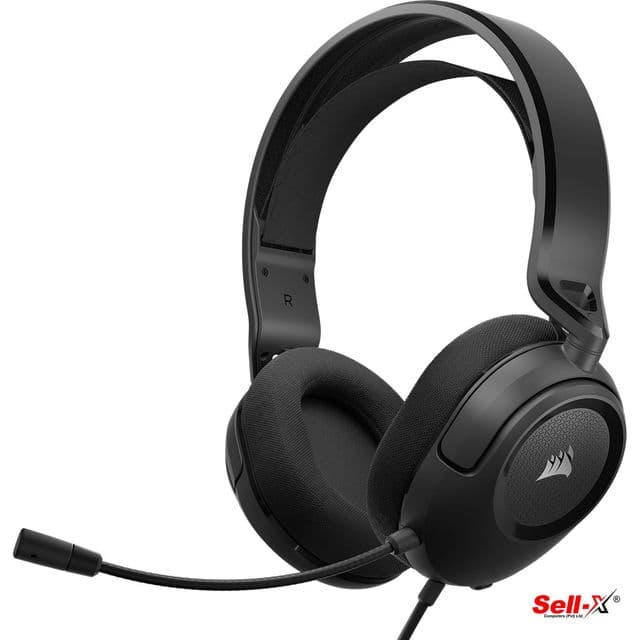 CORSAIR HS35 SURROUND V2 MULTIPLATFORM GAMING HEADSET-CARBON