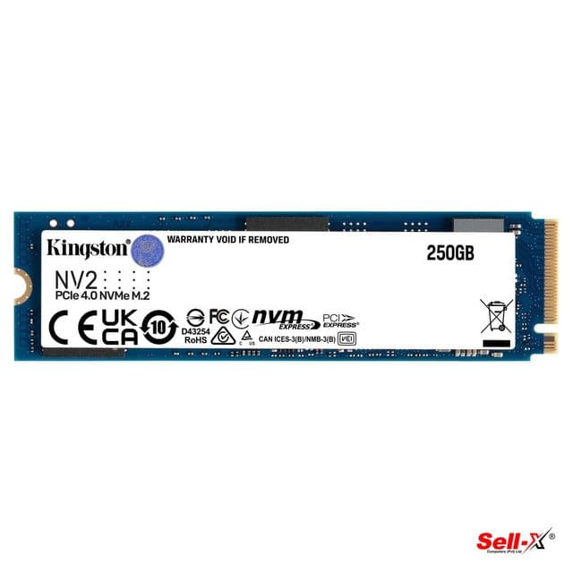 KINGSTON NV2 250GB PCIe 4.0 NVMe SSD