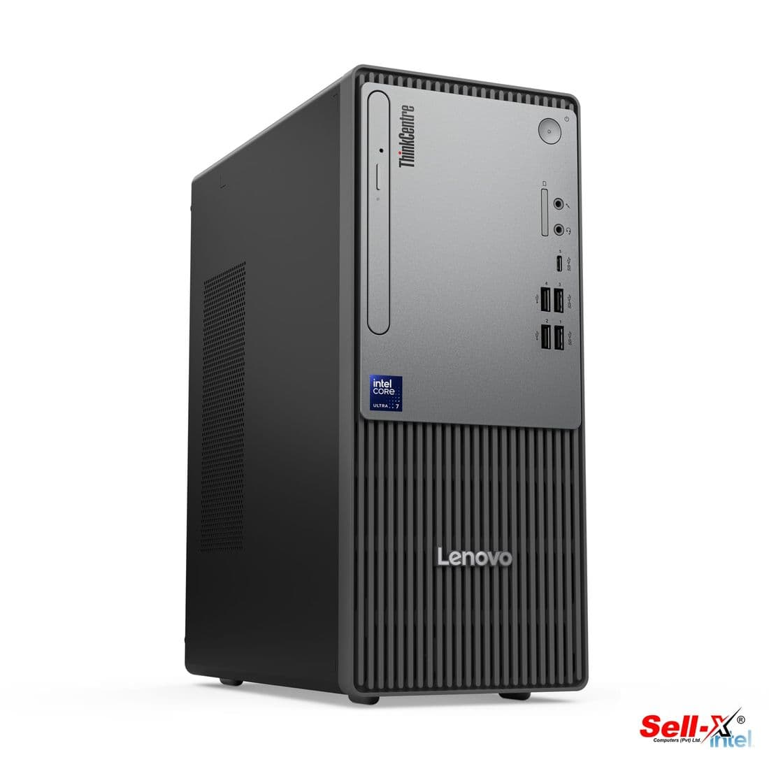 Lenovo ThinkCentre neo 50t Gen 6 tower desktop, raven black