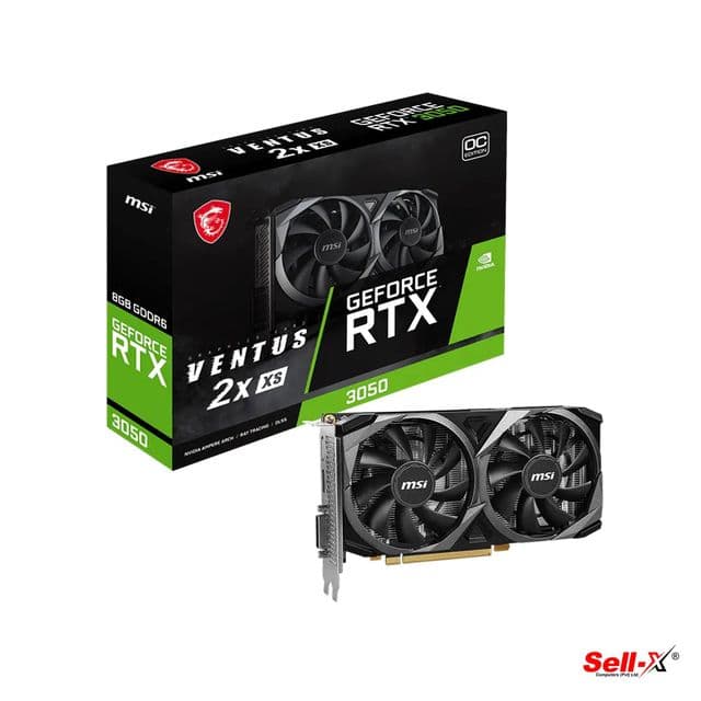 MSI GEFORCE RTX 3050 VENTUS 2X XS 8G OC