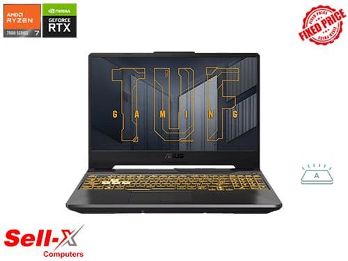 ASUS TUF Gaming A15 FA506NCG AMD Ryzen 7 7445HS 16GB RAM 512GB SSD 15.6-inch FHD IPS 144Hz RTX 3050 Laptop