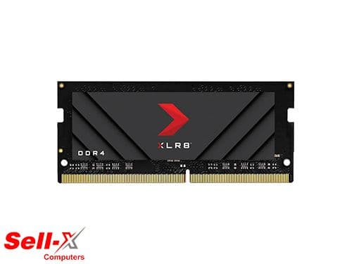 PNY XLR8 Gaming 8GB DDR4 Notebook Memory – 3200MHz, SODIMM, PC4-25600, CL22, 1.2V
