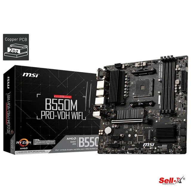 MSI B550M PRO VDH WIFI Motherboard