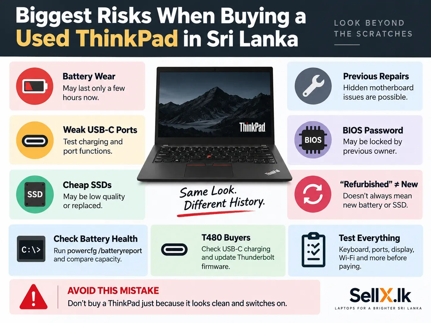 Should You Buy a New or Used Lenovo ThinkPad in Sri Lanka?
