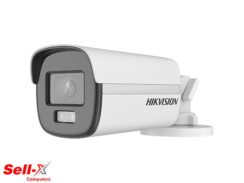 HIKVISION DS-2CE12DF0T-LFS 2 MP SMART HYBRID LIGHT WITH COLORVU FIXED BULLET CAMERA