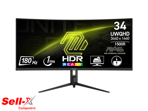 MSI MAG 342CQR E2 34 UWQHD 180Hz 1ms A SYNC Monitor