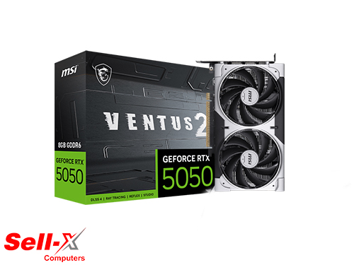 MSI GEFORCE RTX™ 5050 8G VENTUS 2X OC