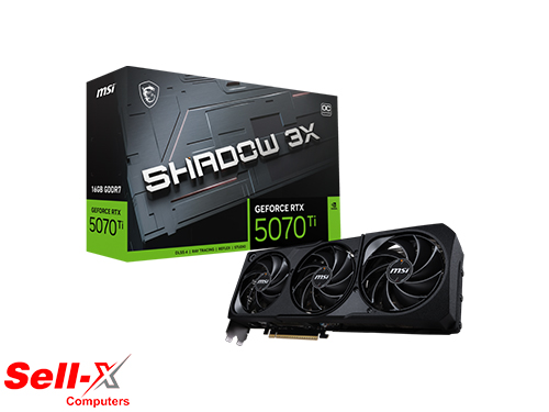 MSI GEFORCE RTX 5070 TI 16G SHADOW 3X OC
