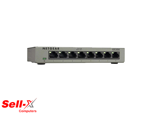 NETGEAR 8-PORT GIGABIT ETHERNET UNMANAGED SWITCH 'GS308'