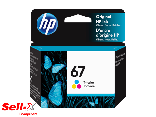 HP 67 Tri-Color Original Ink Cartridge