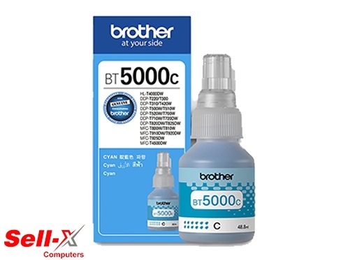 BROTHER BT5000C INK BOTTLE CYAN