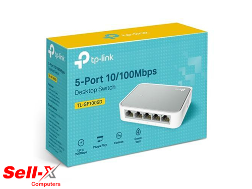 TP-LINK TL-SF1005D 5-Port 10/100Mbps Desktop Switch