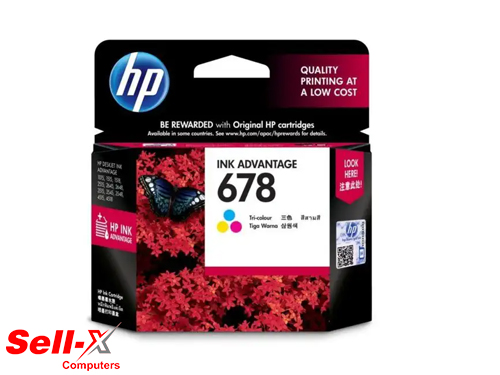 HP 678 Tri-color Original Ink Advantage Cartridge