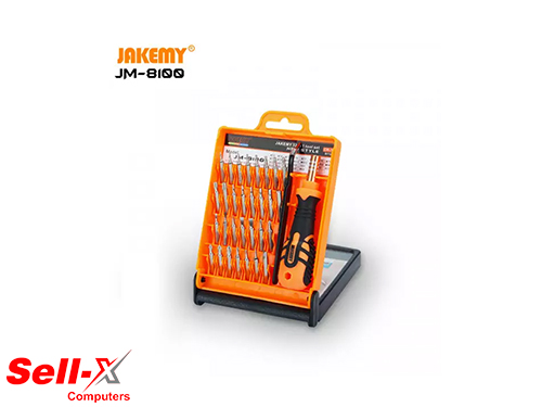 JAKEMY JM-8100 32 IN 1 ANTIC-DROP ELECTRONIC TOOLKIT