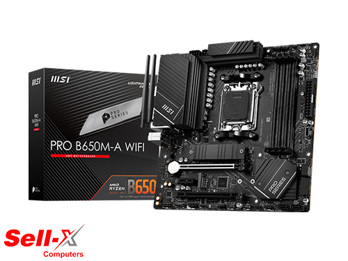 MSI PRO B650M-A WIFI DDR5 Motherboard