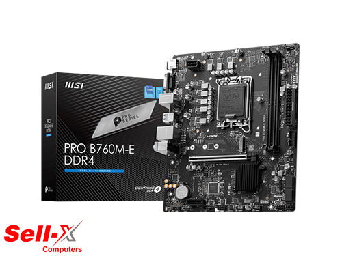 MSI PRO B760M-E DDR4 Motherboard