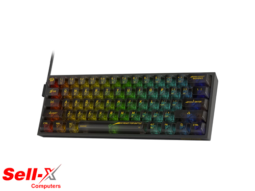 REDRAGON K617 FIZZ 60% WIRED RGB GAMING KEYBOARD