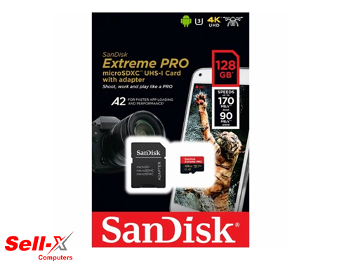 SANDISK EXTREME® PRO MICROSDXC™ UHS-I CARD 128GB