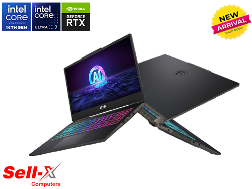 MSI Cyborg 15 AI A1VEK Intel Core Ultra 7 155H 16GB RAM 512GB SSD RTX 4050 15.6-inch FHD Laptop