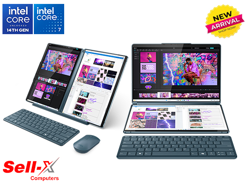 Lenovo Yoga Book 9 Core Ultra 7 155U 16GB RAM 1TB SSD 13.3-inch 2.8K OLED Laptop