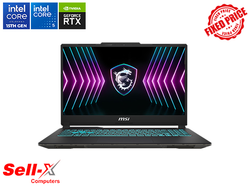 MSI Cyborg 15 A2RUDX Intel Core i5-12100H 16GB RAM 1TB SSD 15.6-inch FHD RTX 3050 Laptop
