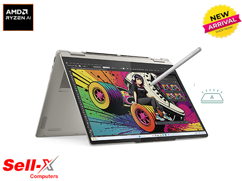 Lenovo Yoga 7 2-in-1 14AKP10 AMD Ryzen AI 7 3500U 32GB RAM 1TB SSD 14-inch OLED Laptop