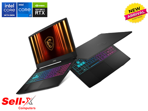 MSI Katana 15 HX B14WGK Intel Core i7-14650HX 16GB RAM 1TB SSD RTX 5070 15.6-inch QHD Laptop Windows 11