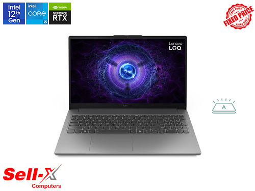 Lenovo LOQ ESSENTIAL 15IAX9 Intel Core i5-12450HX 16GB RAM 512GB SSD RTX 3050 15.6-inch FHD Laptop Windows 11