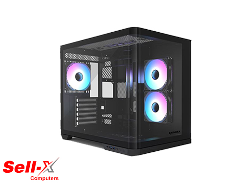 Raidmax Infinita i630 ARGB Panoramic Curved Glass Mid Tower Case I630RBF