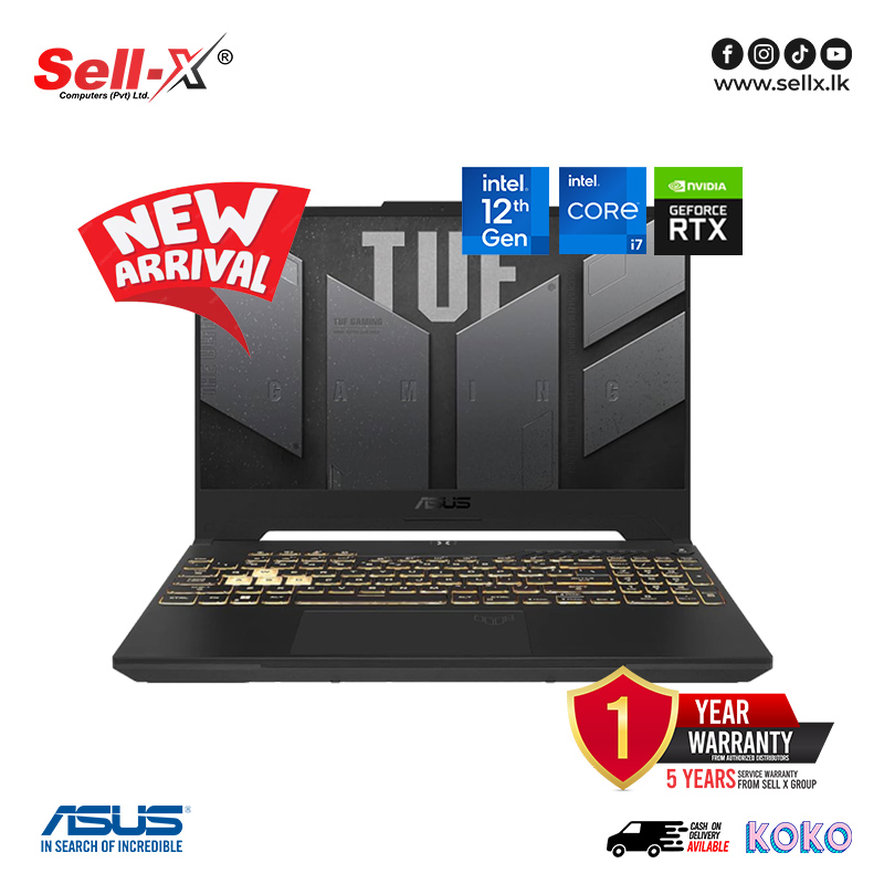 ASUS TUF Gaming F15 FX507ZC4 i7-12700H